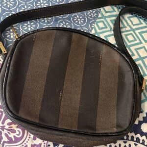 Fendi crossbody purse see pics for flaws